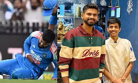 காயத்திலிருந்து மீண்டு வரும் ஸ்ரேயாஸ் - லேட்டஸ்ட் புகைப்படம் இணையத்தில் வைரல்