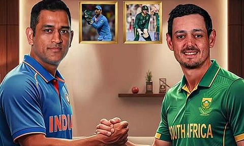 ஒருநாள் கிரிக்கெட்டில் தோனியின் சாதனையை சமன் செய்த டி காக்