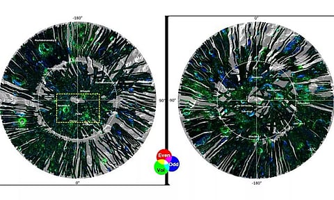 நிலவில் நீர் இருப்பதற்கான புகைப்படத்தை அனுப்பிய சந்திரயான்-2 ஆர்பிட்டர்