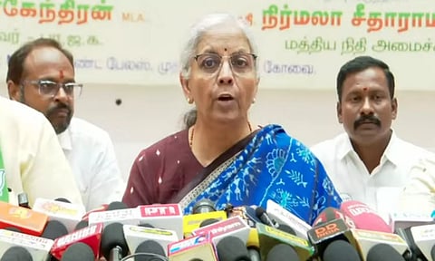 கொளத்தூர் தொகுதியில் 4379 போலி வாக்காளர்கள்- SIR என்றால் உதயநிதிக்கு என்னவென்றே தெரியவில்லை: நிர்மலா சீதாராமன்