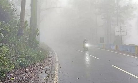 மயிலாடியில் 126.2 மி.மீ. மழை - பனிப்பொழிவால் பொதுமக்கள் அவதி