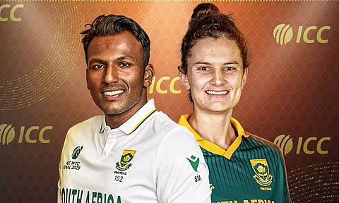 ஐசிசி அக்டோபர் மாத சிறந்த வீரர், வீராங்கனை விருதை வென்ற தென் ஆப்பிரிக்கா