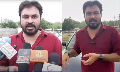 என்னை கைது பண்ணிட்டாங்களா! - வீடியோ வெளியிட்ட பிக்பாஸ் தினேஷ்