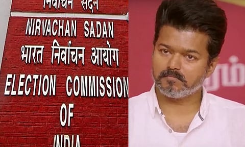 பதிவு பெற்ற கட்சி என்ற அடிப்படையில்..! தேர்தல் ஆணையத்திற்கு விஜய் கோரிக்கை கடிதம்