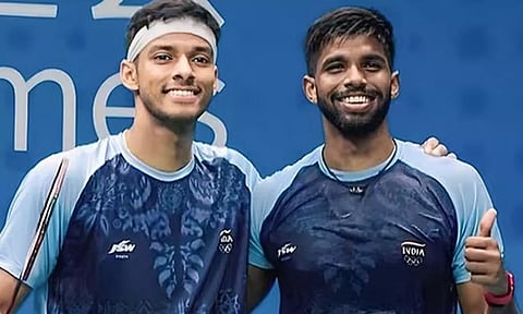 ஆஸ்திரேலிய ஓபன் பேட்மிண்டன்: சாத்விக்-சிராக் ஜோடி அடுத்த சுற்றுக்கு முன்னேற்றம்