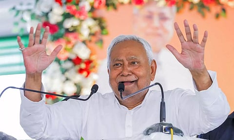 பீகார் என்.டி.ஏ. தலைவராக தேர்வு செய்யப்படுகிறார் நிதிஷ் குமார்