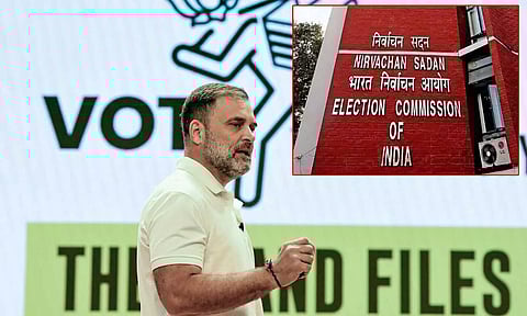 தேர்தல் தோல்வியை மூடி மறைக்கவே., ராகுல் காந்திக்கு எதிராக 272 முக்கியதஸ்ர்கள் ECI-க்கு கடிதம்
