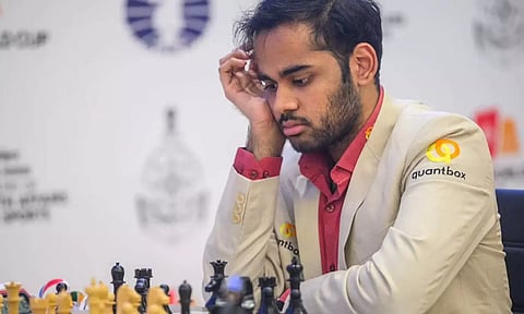 உலகக் கோப்பை செஸ்: காலிறுதியில் அர்ஜூன் எரிகைசி தோல்வி