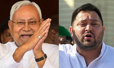 கொடுத்த வாக்குறுதிகளை நிறைவேற்றுவார்கள் என நம்புகிறேன்.. முதல்வர் நிதிஷ் குமாருக்கு தேஜஸ்வி வாழ்த்து