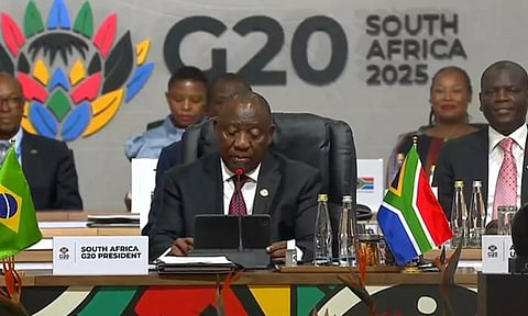 தென் ஆப்பிரிக்காவில் 20வது ஜி20 உச்சி மாநாடு தொடங்கியது