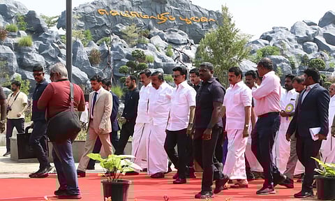 கோவையில் செம்மொழி பூங்காவை முதலமைச்சர் மு.க.ஸ்டாலின் திறந்து வைத்தார்