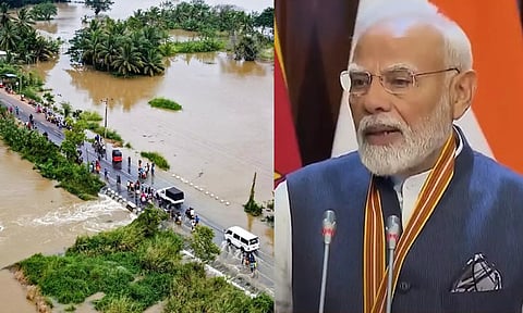 டிட்வா புயல் பாதிப்பு: இலங்கைக்கு நிவாரண உதவியை அறிவித்தார் பிரதமர் மோடி