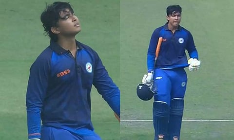 வீடியோ: சையத் முஷ்டாக் அலி தொடரில் வரலாற்று சாதனை படைத்த வைபவ் சூர்யவன்ஷி