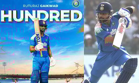 ஒருநாள் கிரிக்கெட்டில் முதல் சதம் அடித்த ருதுராஜ் - 53 ஆவது சதம் அடித்த கோலி