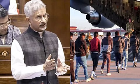 அமெரிக்காவிலிருந்து 18,822 இந்தியர்கள் நாடு கடத்தல் - மாநிலங்களவையில் ஜெய்சங்கர் தகவல்