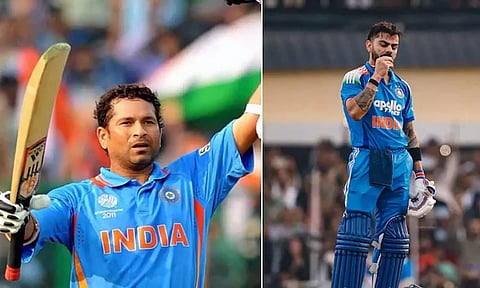 சச்சினின் வாழ்நாள் சாதனையை முறியடித்த விராட் கோலி