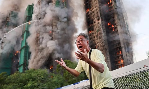 ஹாங்காங் கட்டட விபத்து