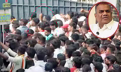 த.வெ.க. தொண்டர்கள் மீது போலீசார் தடியடி - சமாதானம் செய்த புஸ்ஸி ஆனந்த்