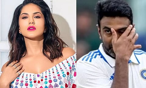 சன்னி லியோன் படத்தை X தளத்தில் பகிர்ந்த அஸ்வின்.. ஏன் தெரியுமா?