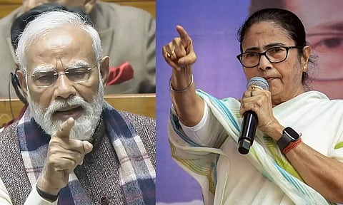 வந்தே மாதரம் எழுதிய பங்கிம் சந்திரரை அவமதித்த மோடி மன்னிப்பு கேட்க வேண்டும் - மம்தா சீற்றம்