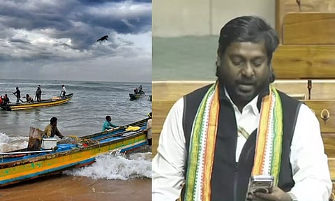 கன்னியாகுமரி மீனவர்களின் பிரச்சனைகள் குறித்து பாராளுமன்றத்தில் குரல் எழுப்பிய எம்.பி. விஜய் வசந்த்