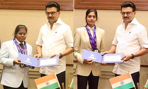 கீர்த்தனாவுக்கு ரூ.1 கோடி... காசிமாவுக்கு ரூ.50 லட்சம்: ஊக்கத்தொகை வழங்கிய முதலமைச்சர் முக ஸ்டாலின்