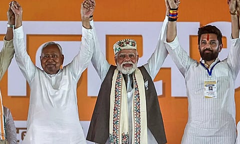 2025 REWIND: பீகார் சட்டசபை தேர்தல்: சறுக்கிய இந்தியா கூட்டணி - எகிறி அடித்த என்.டி.ஏ. கூட்டணி