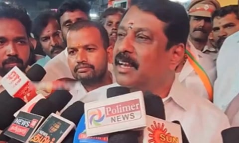 ஐயோ பாவம்..!- ஈரோடு விஜய் பிரசாரம் குறித்த கேள்விக்கு நயினார் நாகேந்திரன் பதில்