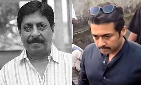 மலையாள நடிகர் சீனிவாசன் மறைவு - நேரில் சென்று அஞ்சலி செலுத்திய நடிகர் சூர்யா