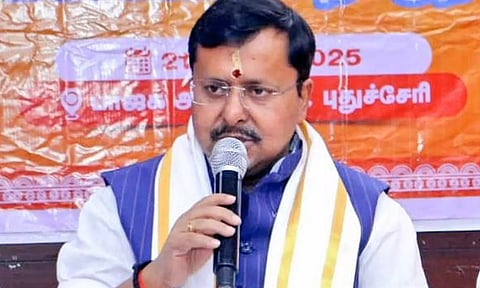 தென் மாநிலங்களில் பா.ஜ.க வலிமையான வளர்ச்சியடைந்து வருகிறது- புதுச்சேரியில் நிதின் நபின் பேச்சு