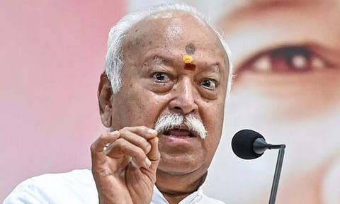 'இந்தியா ஒரு இந்து நாடு, அதற்கு அரசியலமைப்பு ஒப்புதல் தேவையில்லை' - மோகன் பகவத்