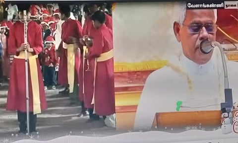 கிறிஸ்துமஸ் பண்டிகையை முன்னிட்டு தேவாலயங்களில் நள்ளிரவு சிறப்பு பிரார்த்தனை