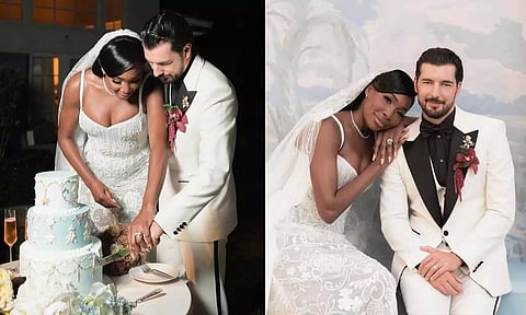 இத்தாலி நடிகரை 2-வது முறையாக திருமணம் செய்த வீனஸ் வில்லியம்ஸ்