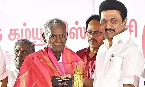 இந்தியப் பொதுவுடைமை இயக்கத்தின் முதுபெரும் தலைவர் நல்லகண்ணுவுக்கு பிறந்தநாள் வாழ்த்துகள் - மு.க.ஸ்டாலின்