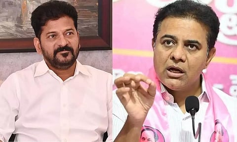 வாக்குறுதிகளை நிறைவேற்ற சபதம் எடுங்கள்: ரேவந்த் ரெட்டிக்கு கே.டி. ராம ராவ் பதிலடி