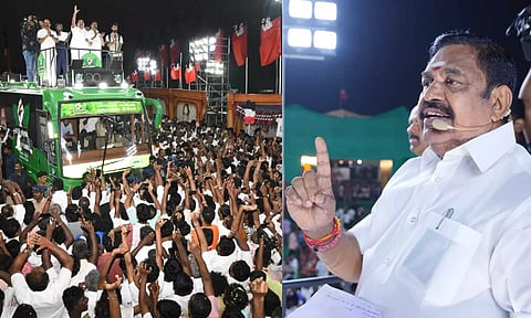 பச்சைப் பொய் சொல்கிறார் ஸ்டாலின்: திருத்தணியில் சீறிய எடப்பாடி பழனிசாமி