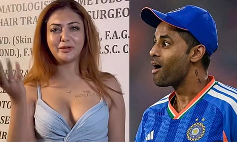 சூர்யகுமார் யாதவ் எனக்கு நிறைய மெசேஜ் அனுப்புவார்.. பாலிவுட் நடிகை பரபரப்பு பேட்டியால் சர்ச்சை