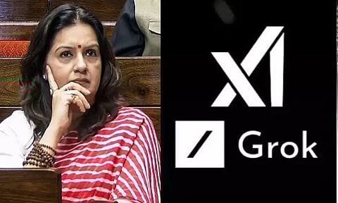 X தளத்தில் பெண்களின் புகைப்படங்களை ஆபாசமாக மாற்றும் 'Grok' AI - மத்திய அரசுக்கு எதிர்க்கட்சி எம்.பி. கடிதம்