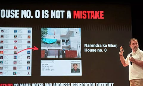 83.61% EVM-ஐ நம்பும் கர்நாடக மக்கள்... ராகுல் காந்திக்கு பதிலடி கொடுக்கும் பாஜக!