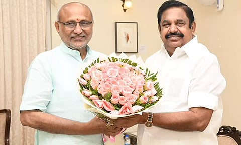 சென்னையில் துணை ஜனாதிபதி சி.பி.ராதாகிருஷ்ணனுடன் இ.பி.எஸ் சந்திப்பு