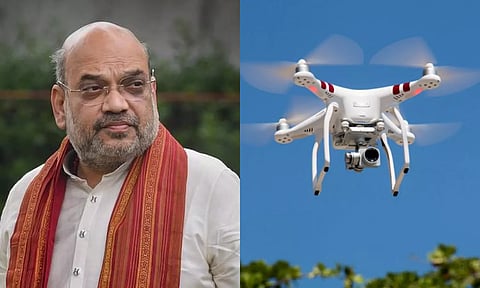 அமித்ஷா வருகையையொட்டி புதுக்கோட்டையில் டிரோன்கள் பறக்க தடை
