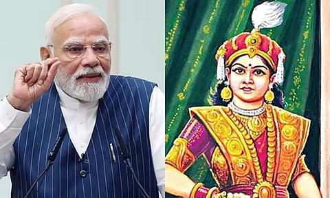 இந்தியாவின் துணிச்சல் மிக்க வீராங்கனை வேலுநாச்சியார் - பிரதமர் மோடி புகழாரம்