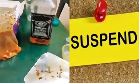 அரசு ஆஸ்பத்திரியில் மதுவிருந்துடன் புத்தாண்டு கொண்டாட்டம் - மருத்துவர்கள் உள்பட 5 பேர் பணியிடை நீக்கம்