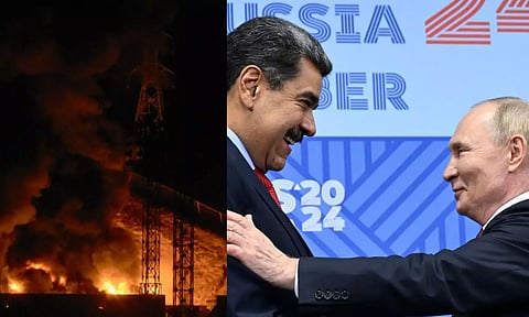 வெனிசுலா மீது அமெரிக்கா தாக்குதல்.. அதிபர் மதுரோ சிறை பிடிப்பு - ரஷியா, ஈரான் கண்டனம்