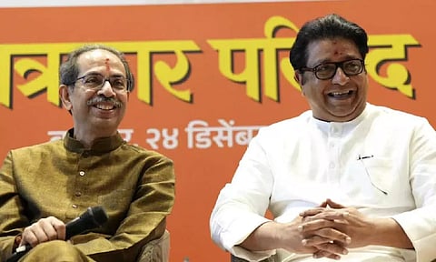 'சிறையில் இருந்து வெளியே வந்ததுபோல் உணர்கிறேன்' - 20 ஆண்டுகளுக்கு பின் சிவசேனா பவன் சென்ற ராஜ் தாக்கரே!