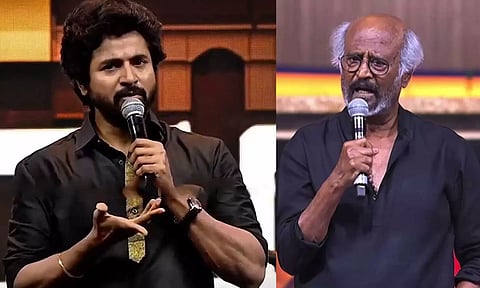 பராசக்தி இசை வெளியீட்டு விழாவில் ரஜினி ஸ்டைலில் பேசிய சிவகார்த்திகேயன் - வைரல் வீடியோ