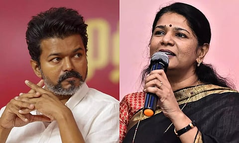 தி.மு.க. எம்.பி. கனிமொழிக்கு பிறந்தநாள் வாழ்த்து தெரிவித்த த.வெ.க. தலைவர்