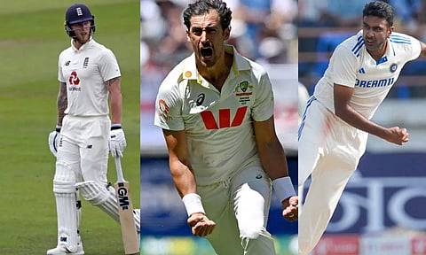 பென் ஸ்டோக்ஸ்க்கு எதிராக ஆதிக்கம்: அஸ்வின் சாதனையை முறியடித்த ஸ்டார்க்