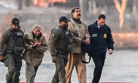 நான் கண்ணியமான மனிதன்.. சட்டவிரோதமாக என்னைக் கடத்தி வந்துள்ளனர் - நியூயார்க் நீதிமன்றத்தில் மதுரோ வாதம்