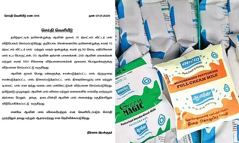ஆவின் பால் விலையேற்றம் என வெளியாகும் செய்திகள் முற்றிலும் தவறானது - ஆவின் நிர்வாகம் விளக்கம்